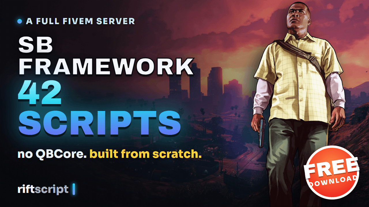 SB Framework - Full FiveM RP Server cover art