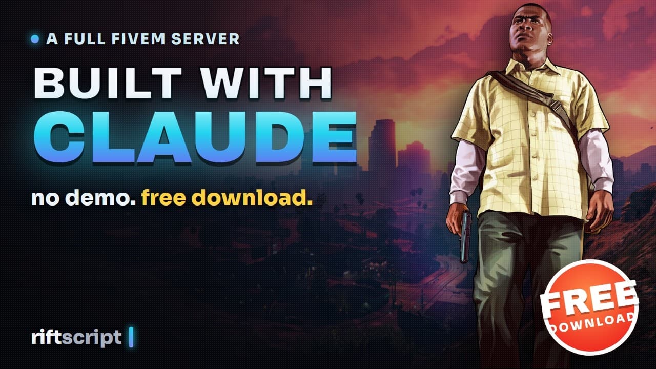 I Used Claude AI to Build a Full FiveM RP Server (Free)