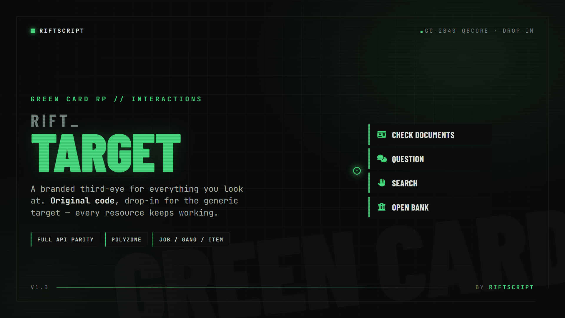 Rift Target screenshot 1